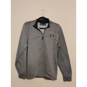 Under Armour Men's Medium Gray 1/4 Fleece